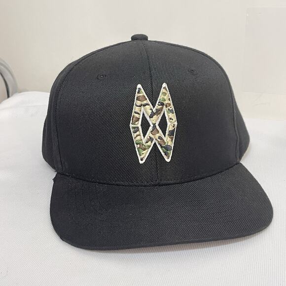 Morgan Wallen Country Singer Music Hat Embroidered Logo Black Camo Snapback Cap - Picture 2 of 10